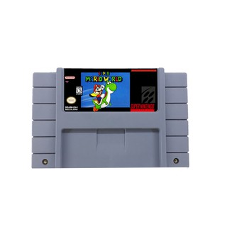 Super Mario World para Super Nintendo com caixa e manual completo e protetor de acetato (2)