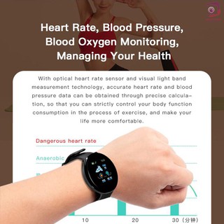 🔥promotion🔥smart wristband * d18 ip65 waterproof tft screen / sports wristband / monitor de frequência cardíaca / blood pressure (4)