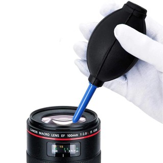 Kit de Limpeza de Lentes e sensores para Câmeras - Sobrador, Caneta e Flanela (4)