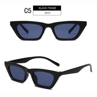 Oculos De Sol Quadrados Clássico Femininos Homens Retro Olho Gato óculos (7)