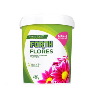 Fertilizante Forth Flores - NPK+9nutrientes 400g