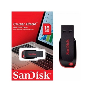 Pen Drive Sandisk 16gb Cruzer Blade USB Flash Drive