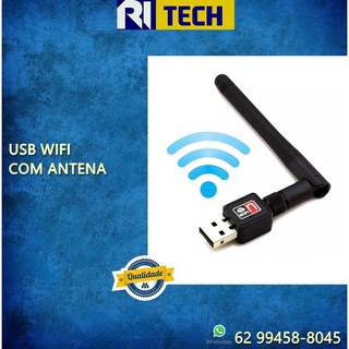 Antena Wi-fi Usb 2.0 Wireless 900 Mbps Para Pc Notebook
