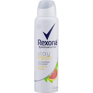 Desodorante Feminino Rexona Stay Fresh Bamboo e Aloe Vera, Aerosol, 1 Unidade Com 150Ml