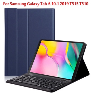 Capa De Teclado Sem Fio Bluetooth Para Samsung Galaxy Tab A 10.1 2019 Sm-T510 Sm-T515 T510 T515