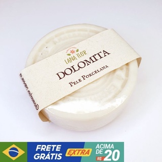 Sabonete Artesanal Dolomita Pele de Porcelana - 80g (6x6x2cm) - Previne Melasma