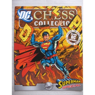 Revista em Inglês - Superman Special Daily Planet - Eaglemoss DC Chess Collection - É só a revista.