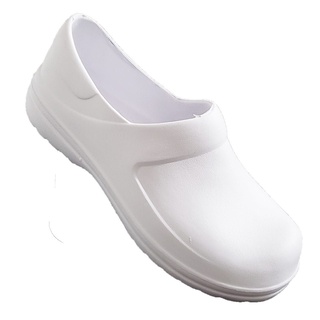Kit 2 Pares Sapatos Uniforme Enfermagem Profissional Branco