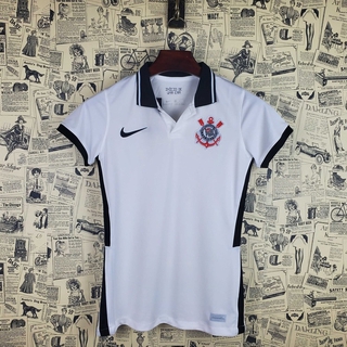 Camisa Feminina Corinthians Home 20 / 21 Camisa Feminina De Alta Qualidade Camisa De Futebol