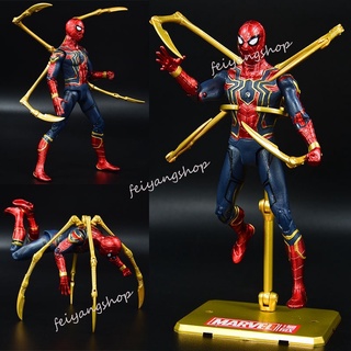 Spiderman Boneco Action Figure Os Vingadores Modelo Articulado Homem Aranha