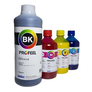 Tinta Ep-pigment Inktec Profeel 1 Litro Black 3x 500ml Color