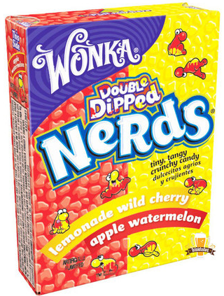 Wonka Nerds Double Dipped - Lemonade Wild Cherry & Apple Watermelon - Importado dos Estados Unidos (2)