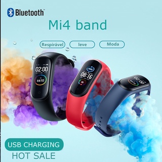 SmartBand M4 com Monitoramento de Pressão Sanguinea /Fitness /Smartwatch/Relógio Inteligente