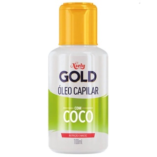 Oleo de Coco Niely Gold 100ml - Nutriçao e Maciez - 01 Unidade