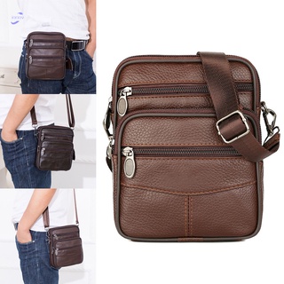 Homens Ombro Saco Crossbody Zipper Pasta Durável Para O Telefone Móvel De Negócios Do Vintage Bolsa De Bag