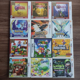 Jogos de Nintendo DS/3DS, Mário, Zelda, Pokemon Platinum, Black/White, etc (1)
