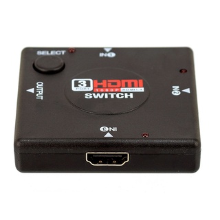 Adaptador Switch 3x1 Divisor 3 Portas Hdmi Para Tv Monitor