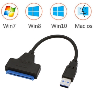 MS Adapter Cable /2.5Inch Hard Disk Adapter Cable SATA To USB Cable Connects Any Standard SSD To A Computer Through USB 2.0 Ports (7)
