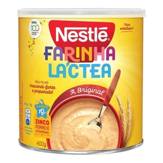 Farinha Láctea Tradicional Nestlé Lata 400g Original