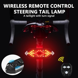 Farol Bike Lanterna Traseira LED USB Recarregável à Prova D'água Para Bicicleta (1)
