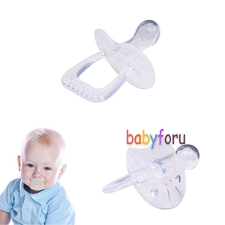 Chupeta Seguro Transparente Bebê Bico Chupeta Criança Calmante Silicone