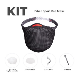 Kit Máscara Fiber Knit Sport Pro