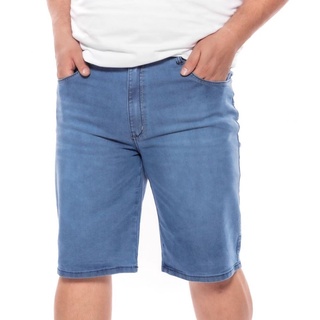 Bermuda Jeans Stretch Lycra Masculina Plus Size Galanteador