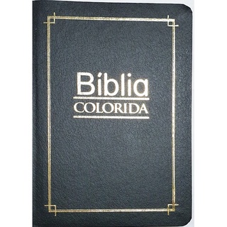 Bíblia Colorida Pequena- Preto texto alfalit