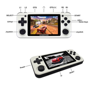 3.5 Polegada PSP / NDS / PS1 / N64 Game Console Novo ANBERNIC RG351P Handheld Jogador Do Jogo 64GB 2500 + Jogos Clássicos (9)