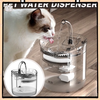 2L Fonte De Água Elétrica Automático Para Animais De Estimação Gato/Cão Beber Dispenser Com Filtro 2L Automática Do Animal Pet