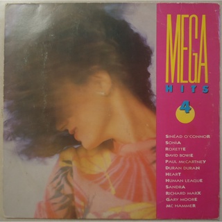 Lp Mega Hits 4 1990, Disco De Vinil Coletânea
