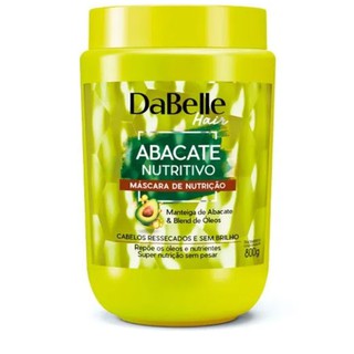 Máscara de Nutrição Abacate Nutritivo DaBelle Hair 800g