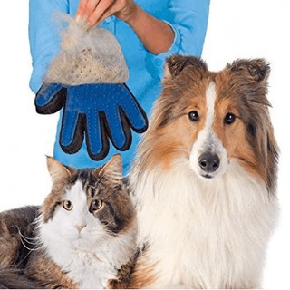 Luva Tira Pelos Para Cães e Gatos - Mão Direita