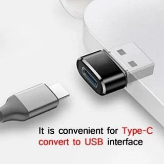 Conversor Adaptador USB Macho para TYPE-C Fêmea carga e dados