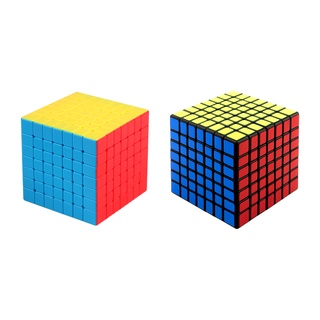 Cubo Mágico 7x7 Com Velocidade Mágica Anti- Stress / Brinquedo Infantil Para Adultos E Crianças