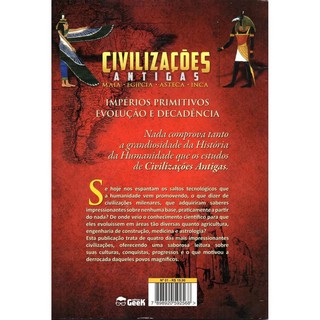 LIVRO: Civilizações Antigas - Maia, Egípcia, Asteca e Inca (2)