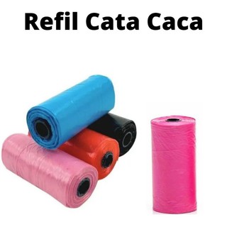 Refil Cata Caca Pet Cão, Gato Saquinho, Saco Biodegradáveĺ ou descarte de Fralda descartável.