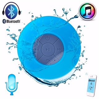 Caixa De Som Banheiro Prova D'água Resistente A Água Bluetooth Wireless Portátil