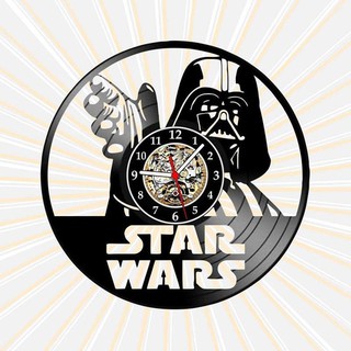 Relógio Star Wars Darth Vader Filmes Tv Nerd Geek Vinil Lp