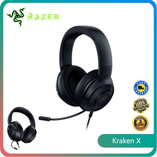 Razer Kraken X 3.5MM Interface Standard Edition 7.1 Surround Sound Ultralight Gaming Headset (Não há botão de volume, você precisa ajustá-lo em seu telefone ou computador)