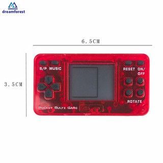 Tetris Game Machine Plastic LED Hand-held Game Console Mini Electronic Children Toys (4)