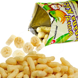 Salgadinhos Importados - Nongshim Banana Kick - Importado da Coreia