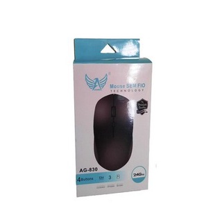 Mouse sem fio 2.4Ghz Transmissão Optical Mouse Scroll Ergonomical altomex AG830