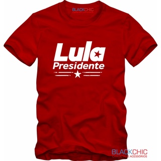 Camiseta Presidente Lula Camisa PT Petista