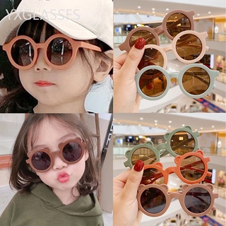 Óculos De Sol Redondos Retrô Fofos Para Meninos Garota Oculos Ultravioleta Para Crianças