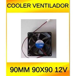 Cooler Ventilador 90mm 90x90 12v Bebedouros, Purificador