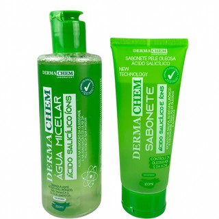 Kit Completo de Skin Care Para Limpeza e Controle de Oleosidade/ Anti-oleosidade - Dermachem (3)