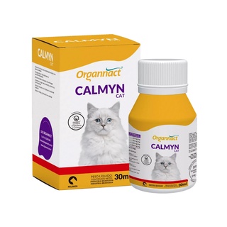 Calmyn Cat 30ml Organnact Vitamina Contra Estresse Gatos