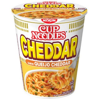 Macarrão Nissin Cup Noodles Cheddar 69g.