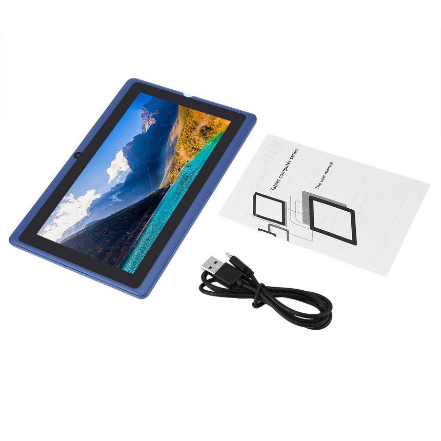 Q88 tablet quad-core wifi seven-inch Fonte De Alimentação USB 512M + 4G Vermelho (3)